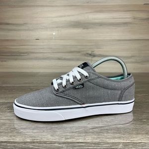 Grey Vans Off the Wall Atwood Sk8 Shoes Women sz 8